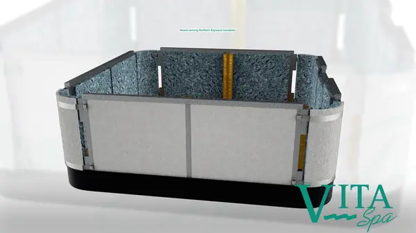 Vita Spa Riviera hot tub detail 8 Aquafun Sheffield